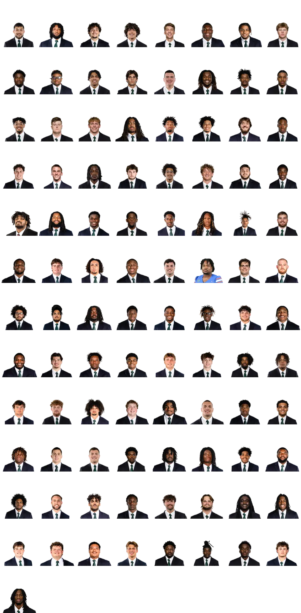 BAY Football Roster 2026: Players by Position