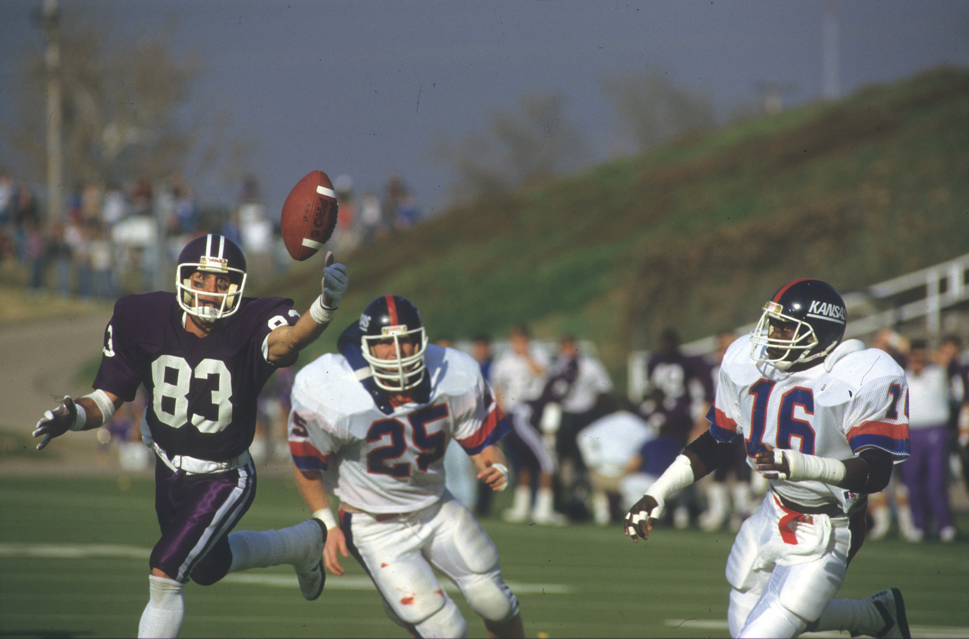 Vintage Kansas State football game action